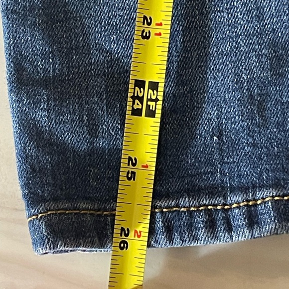 Cat & Jack Kids Blue Straight Leg Distressed Jeans Size 10 Stretch Denim - Picture 6 of 6